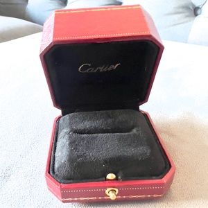 CARTIER Ring Box 2.85x2.85x2 inches